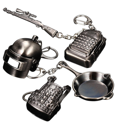 PUBG Necklace Keychain