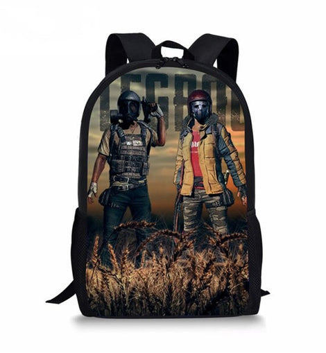 PUBG  Men-Women Theme Backpack