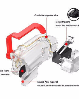 PUBG Trigger Joystick For iPhone Android