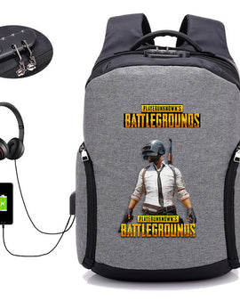 PUBG Backpack USB Charging 16 Style